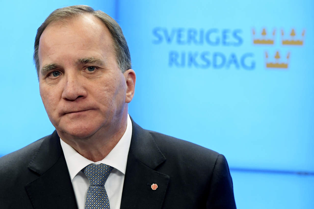 La Alianza de centroderecha y el xenófobo Demócratas de Suecia (SD) unieron sus fuerzas para tumbar a Löfven por 204 a 102 votos el día en que se constituyó la nueva Cámara. (AP)
