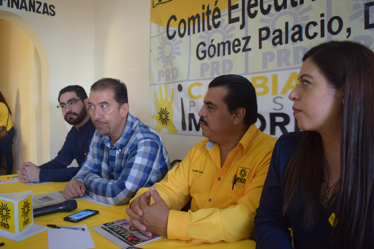 Incumple. El secretario general del PRD, Miguel Ángel Lazalde, dijo que AMLO ya está incumpliendo sus promesas. (EL SIGLO DE TORREÓN)