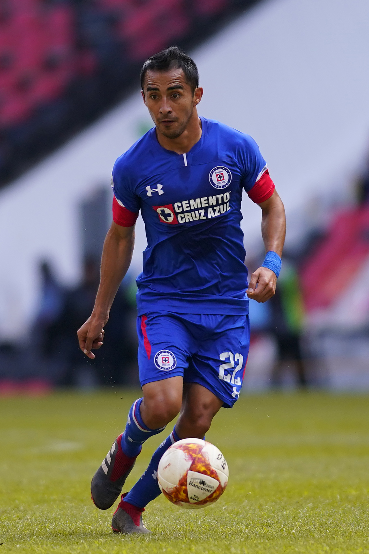 Rafael Baca, del Cruz Azul, durante el juego de la jornada 7 de la Liga MX.