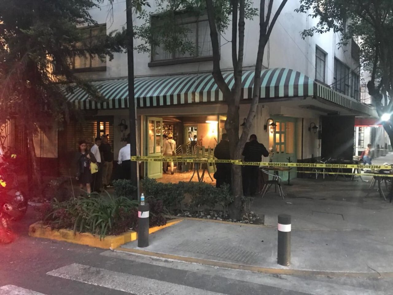 Sin paz. Varios asaltos se han dado en restaurante, causando mucho temor entre los clientes y los dueños de estos establecimientos. (TWITTER)