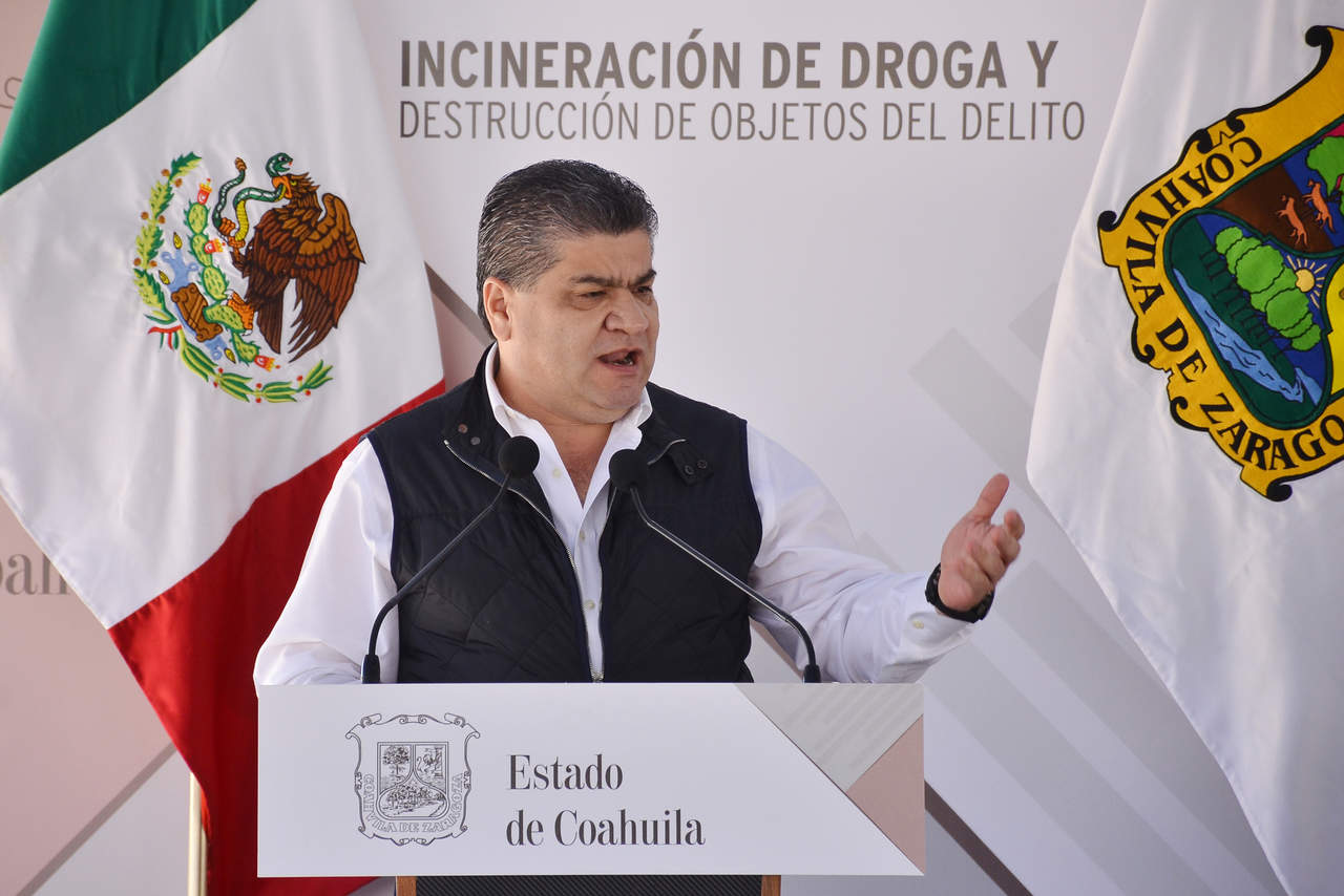 El gobernador de Coahuila, Miguel Riquelme, aseguró que no regresarán los casinos al estado. (ARCHIVO) 