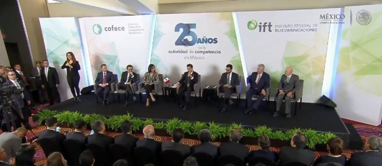 Peña Nieto aseveró que hoy México cuenta con órganos mucho más robustos y sólidos para favorecer a los consumidores. (TWITTER)