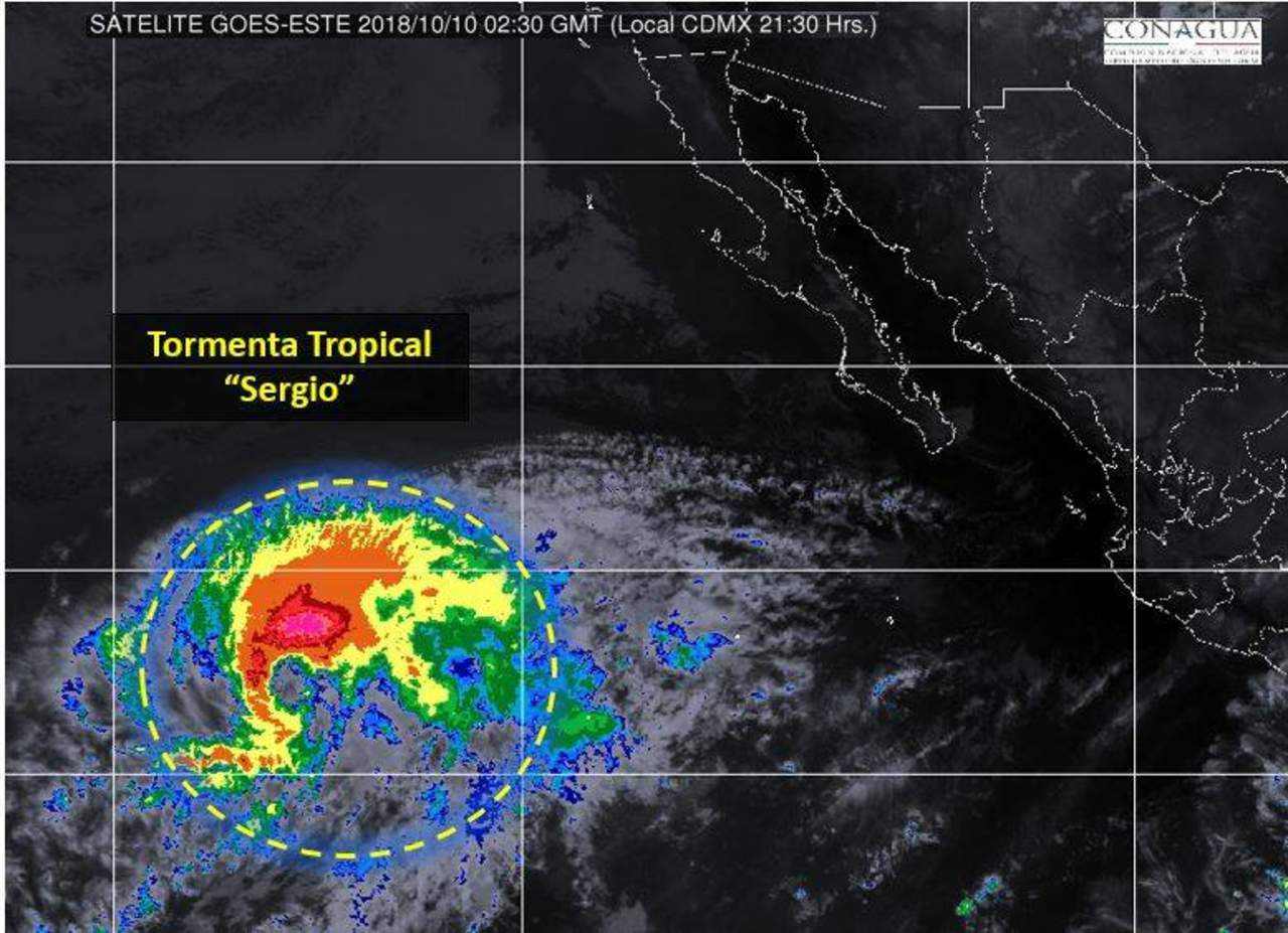 El Centro Nacional de Huracanes de Estados Unidos dijo que la tormenta podría causar fuertes lluvias en el noroeste de México y después en las planicies del sur de Estados Unidos y los Ozarks. (ARCHIVO)