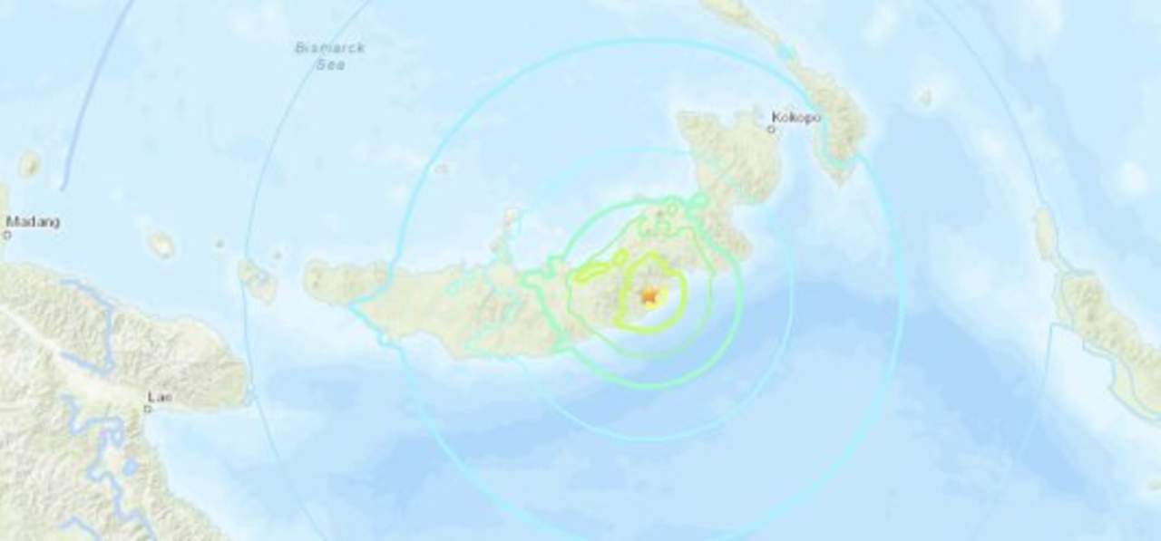 El sismo se registró a las 06:48 hora local del jueves (20:48:20 GMT del miércoles), a una profundidad de 39.5 kilómetros, de acuerdo con el informe del Servicio Geológico de Estados Unidos (USGS). (ESPECIAL)