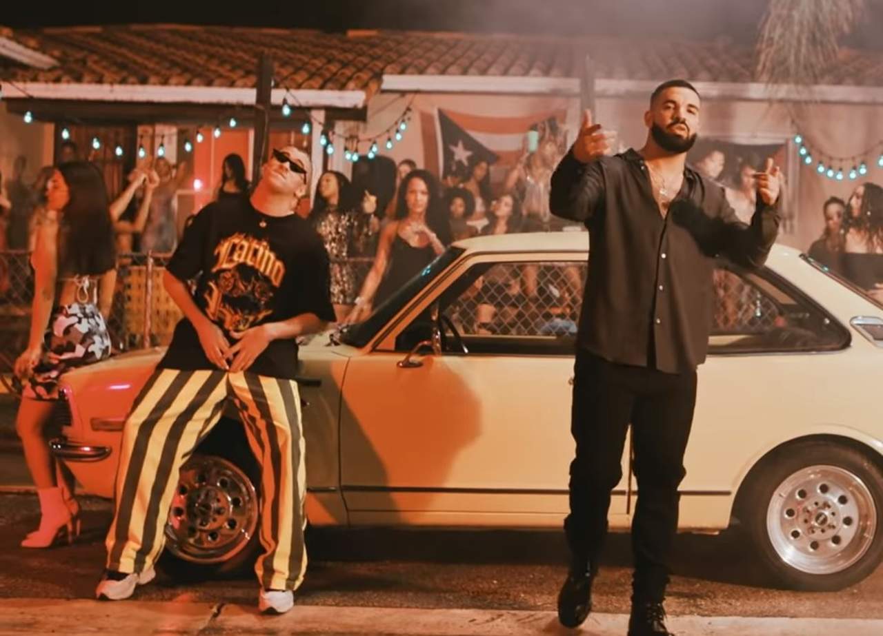 Bad Bunny lanzó a través de las redes sociales el video musical del tema Mia, a dueto con el rapero Drake. (ESPECIAL)