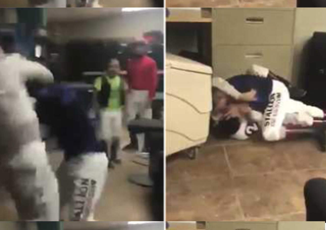 VIDEO: Aparatosa pelea se desata entre dos jockeys