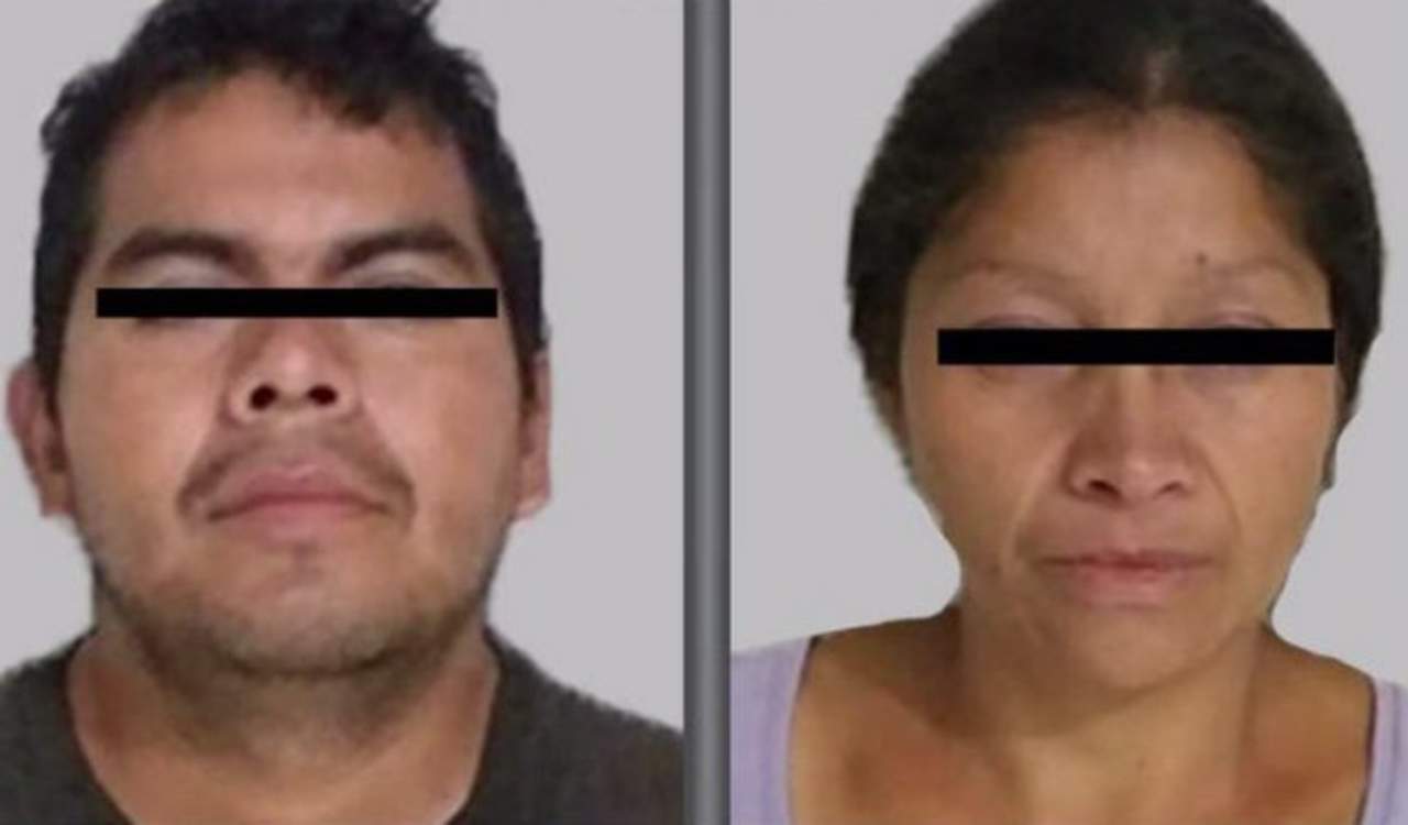Juan Carlos 'N' y Patricia 'N', presuntos feminicidas de Ecatepec. (ESPECIAL) 