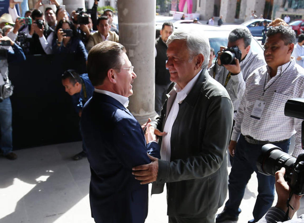 López Obrador tiene previsto concluir este fin de semana su gira de agradecimiento para dedicarse a lo que será la transición de gobierno. (JOSÉ ANTONIO RODRÍGUEZ)

