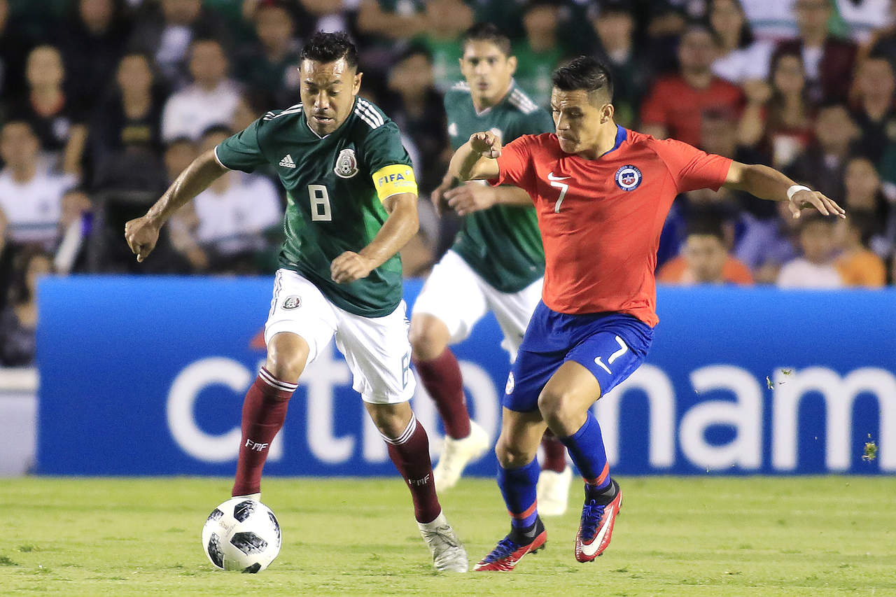 México cae en último minuto contra Chile