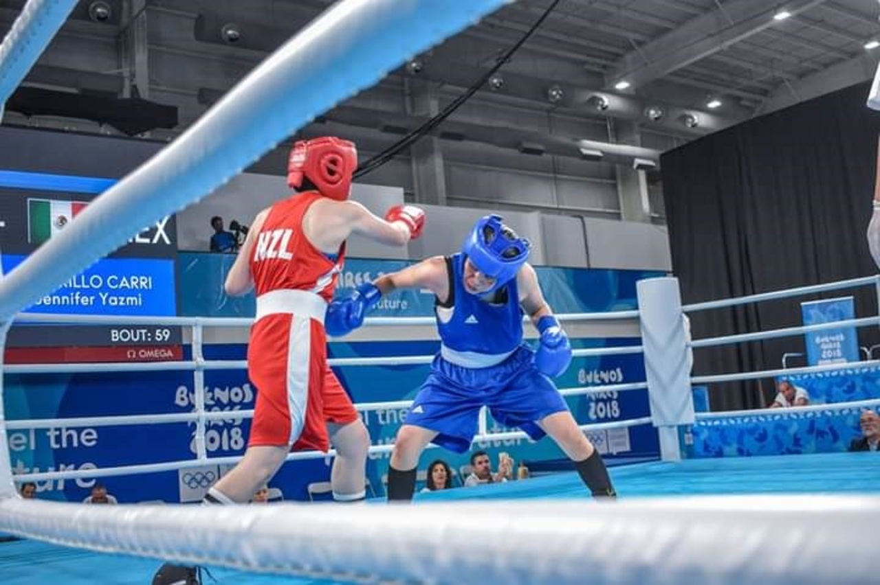 La boxeadora sampetrina tiene la esperanza de que el Comité Olímpico Internacional apruebe el boxeo femenino para Tokio 2020.