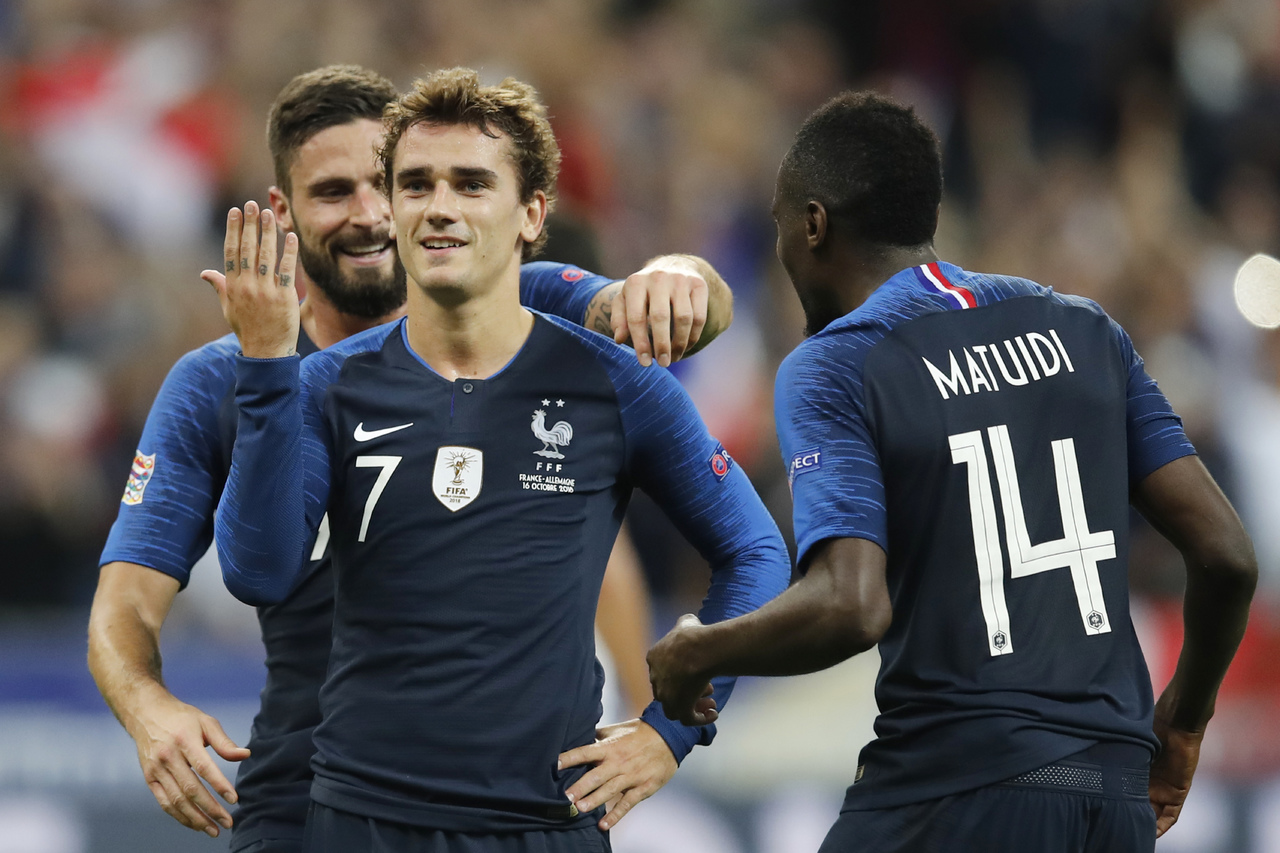 La selección francesa, campeona del mundo, vino desde abajo en el marcador y venció a Alemania en la cuarta jornada de la Liga de Naciones.