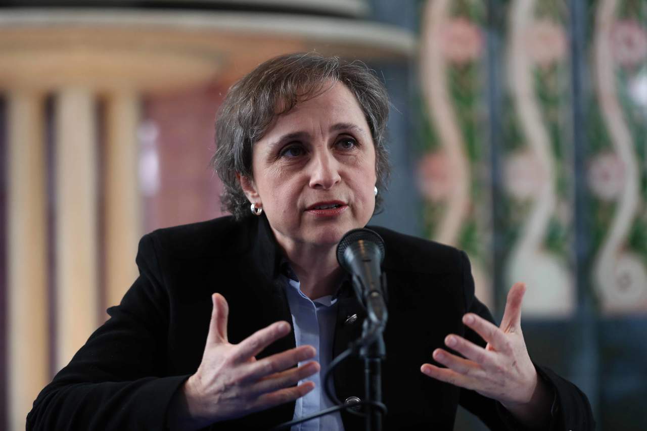 El regreso de Aristegui se anunció a finales de septiembre pasado. (ARCHIVO) 
