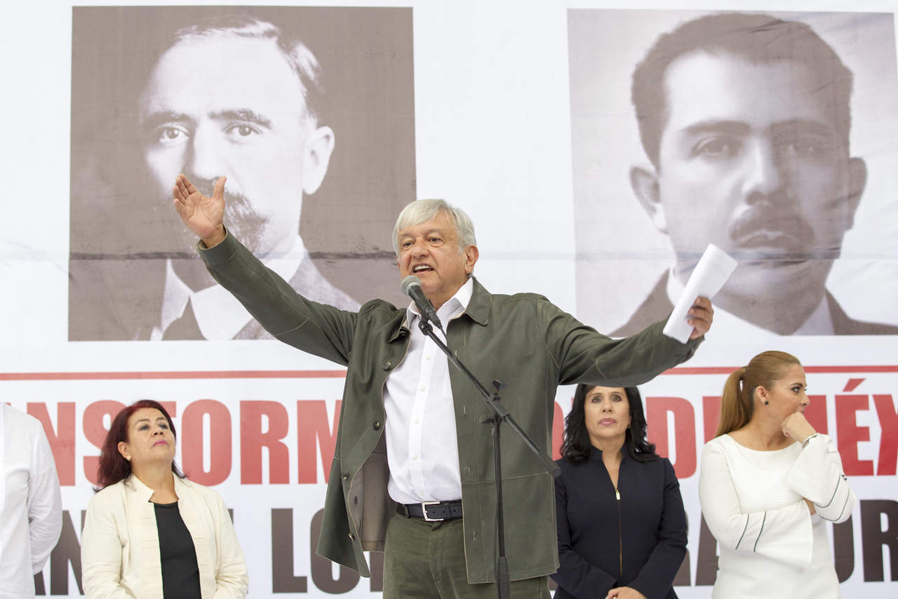 Las intervenciones serán únicamente del gobernador y Andrés Manuel López Obrador. Posterior a ello ofrecerá una rueda de prensa. (ARCHIVO)