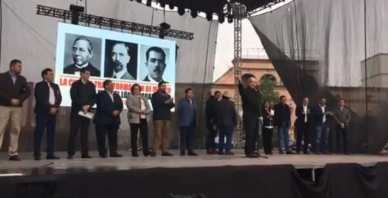 'He venido a Coahuila a decirles que tengan confianza, no les voy a fallar', dijo López Obrador. (EL SIGLO DE TORREÓN)