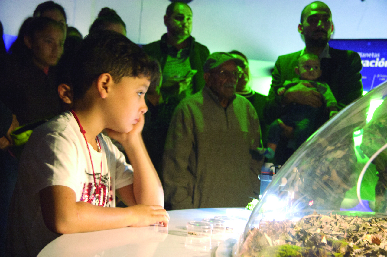 Familiar. La nueva exposición de Planetarium tiene atractivos para público de todas las edades. (ARCHIVO)