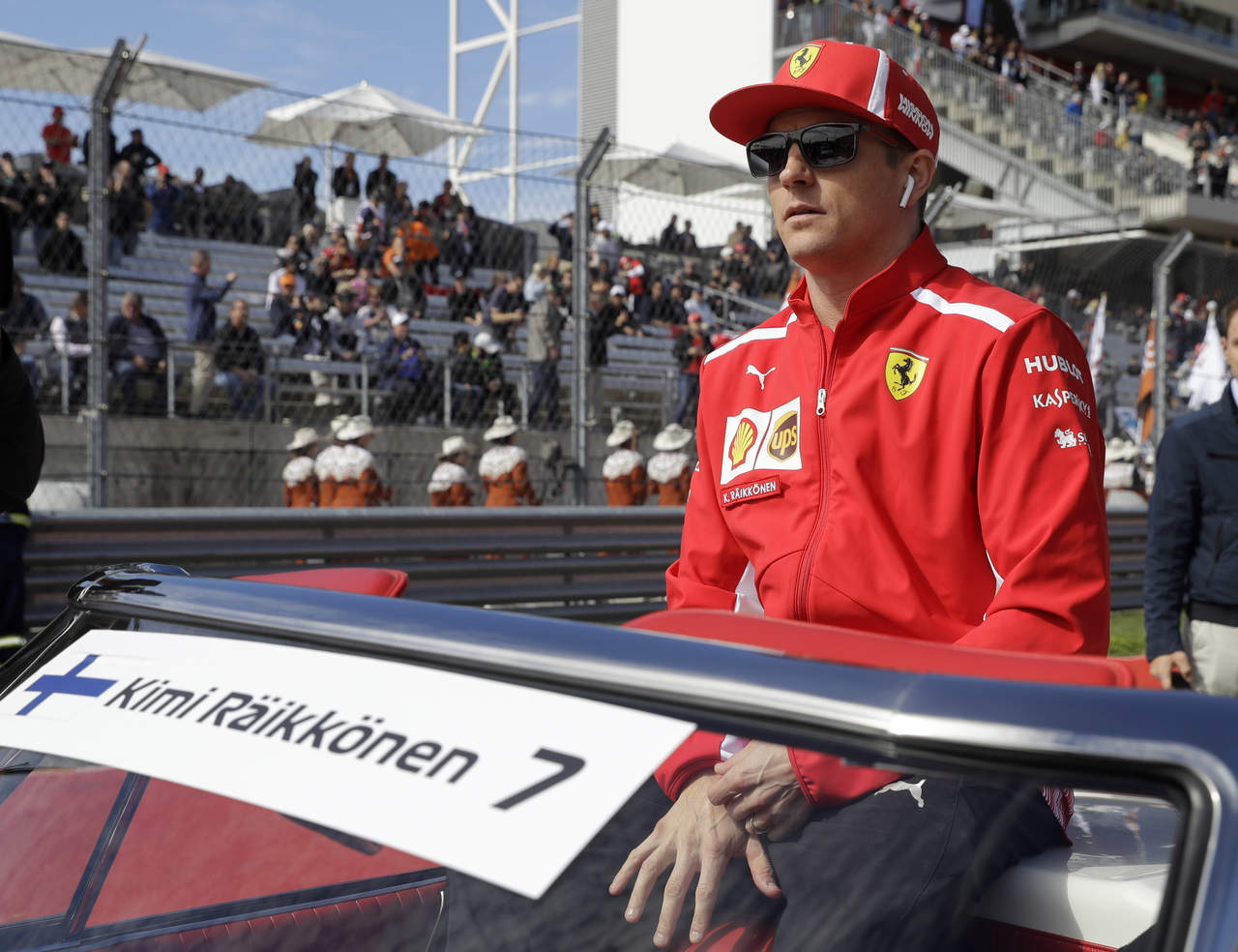 El finlandés Kimi Raikkonen de la escudería Ferrari se impuso este domingo en el Gran Premio de Estados Unidos.