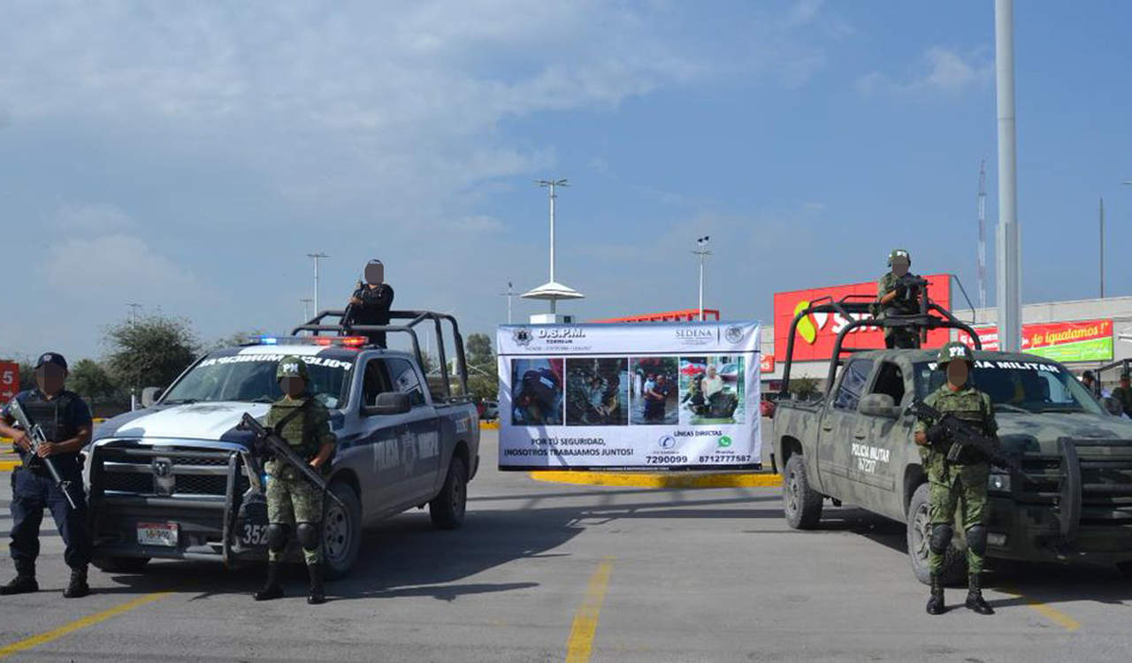 La Policía Municipal junto con el Mando Especial, lanzan 'Torreón en Paz'. (TWITTER)