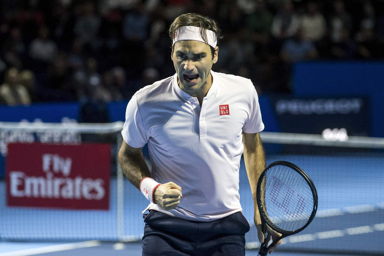 Federer sumó su 71 victoria en este torneo y la 20ª consecutiva, para ganar el título 99 de su carrera.