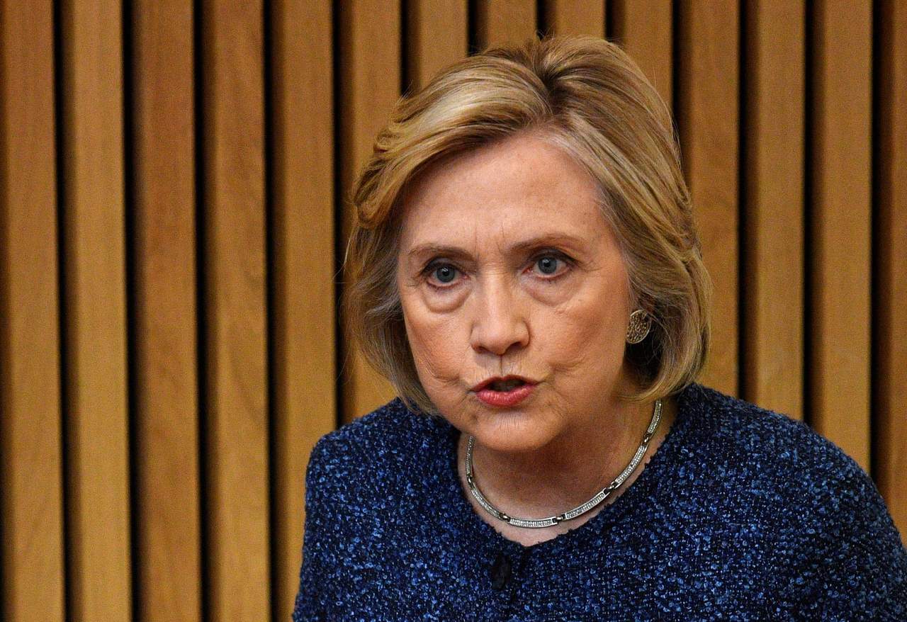 'Bueno, me gustaría ser presidenta', dijo Clinton. (ARCHIVO)