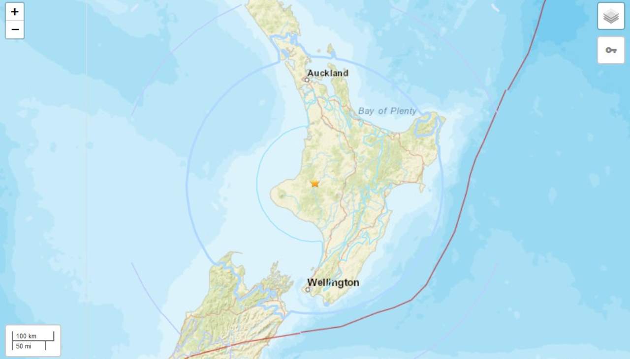 El terremoto no interrumpió un evento en Auckland al que asistieron el duque y la duquesa de Sussex. (ARCHIVO)