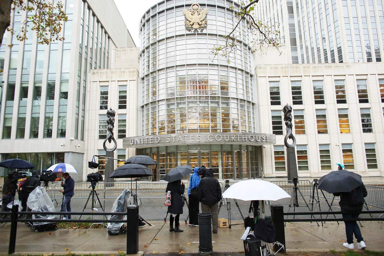 Tribunal del Distrito Sur en Brooklyn, donde se realiza la audiencia de selección del jurado de 'El Chapo'. (EFE) 