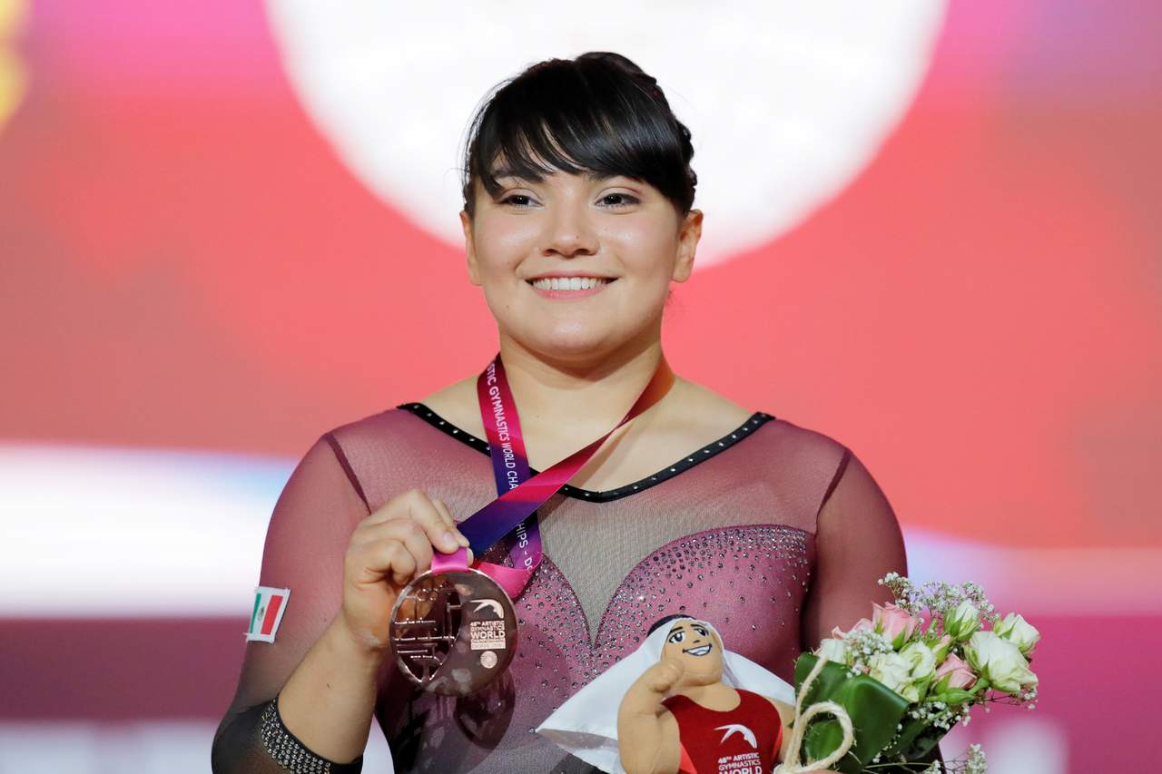Alexa Moreno se convirtió en la primera mujer mexicana en ganar una medalla en un Mundial de gimnasia.