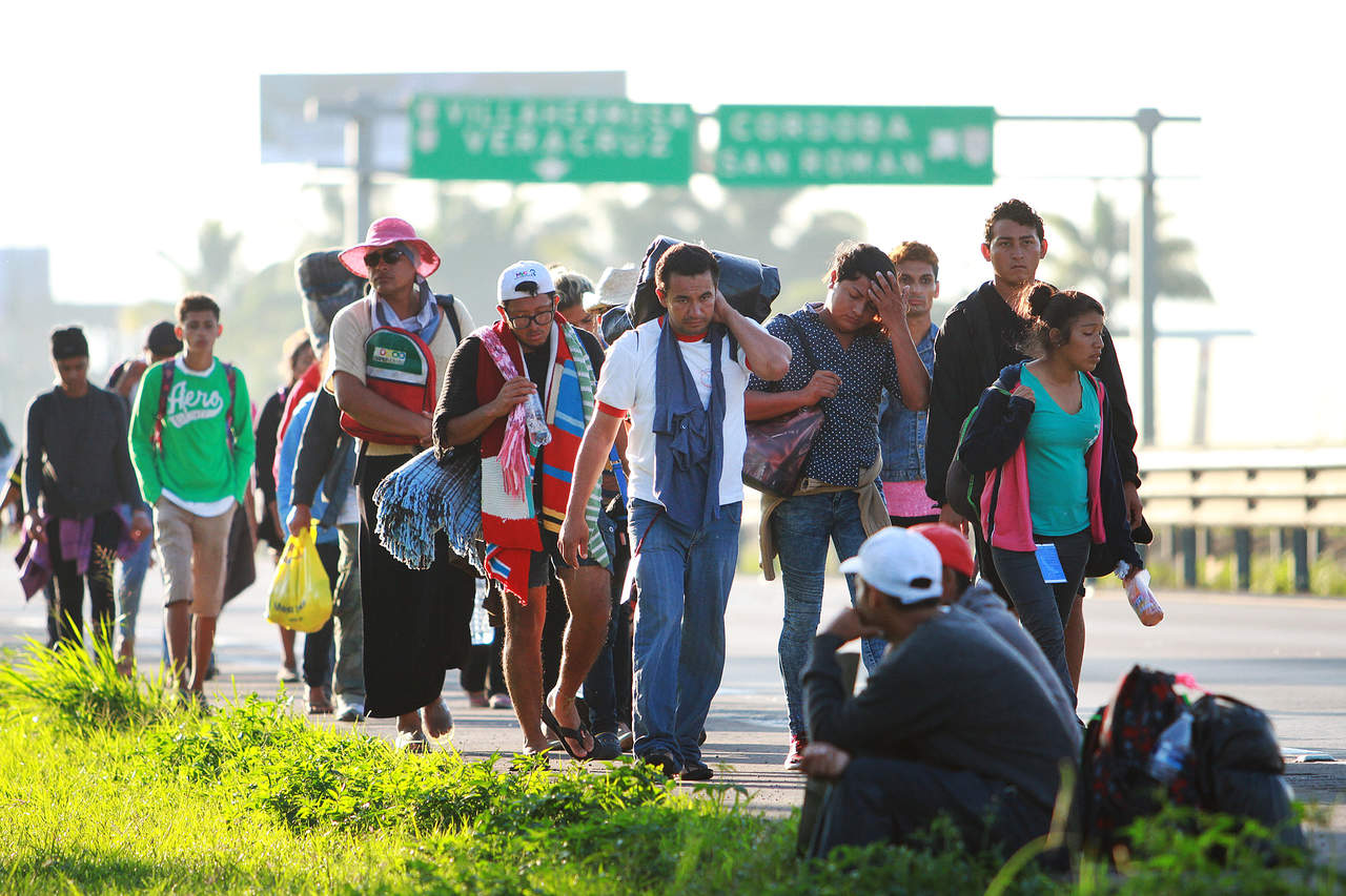Se preparan para el posible paso de migrantes. (ARCHIVO) 