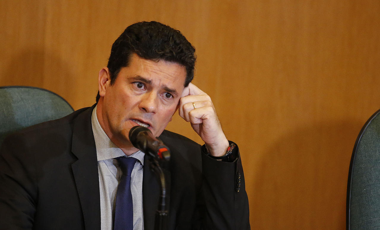 Labor. El juez Sergio Moro, responsable de la operación Lava Jato y de la condena del expresidente Luiz Inácio Lula da Silva por corrupción. (EFE)
