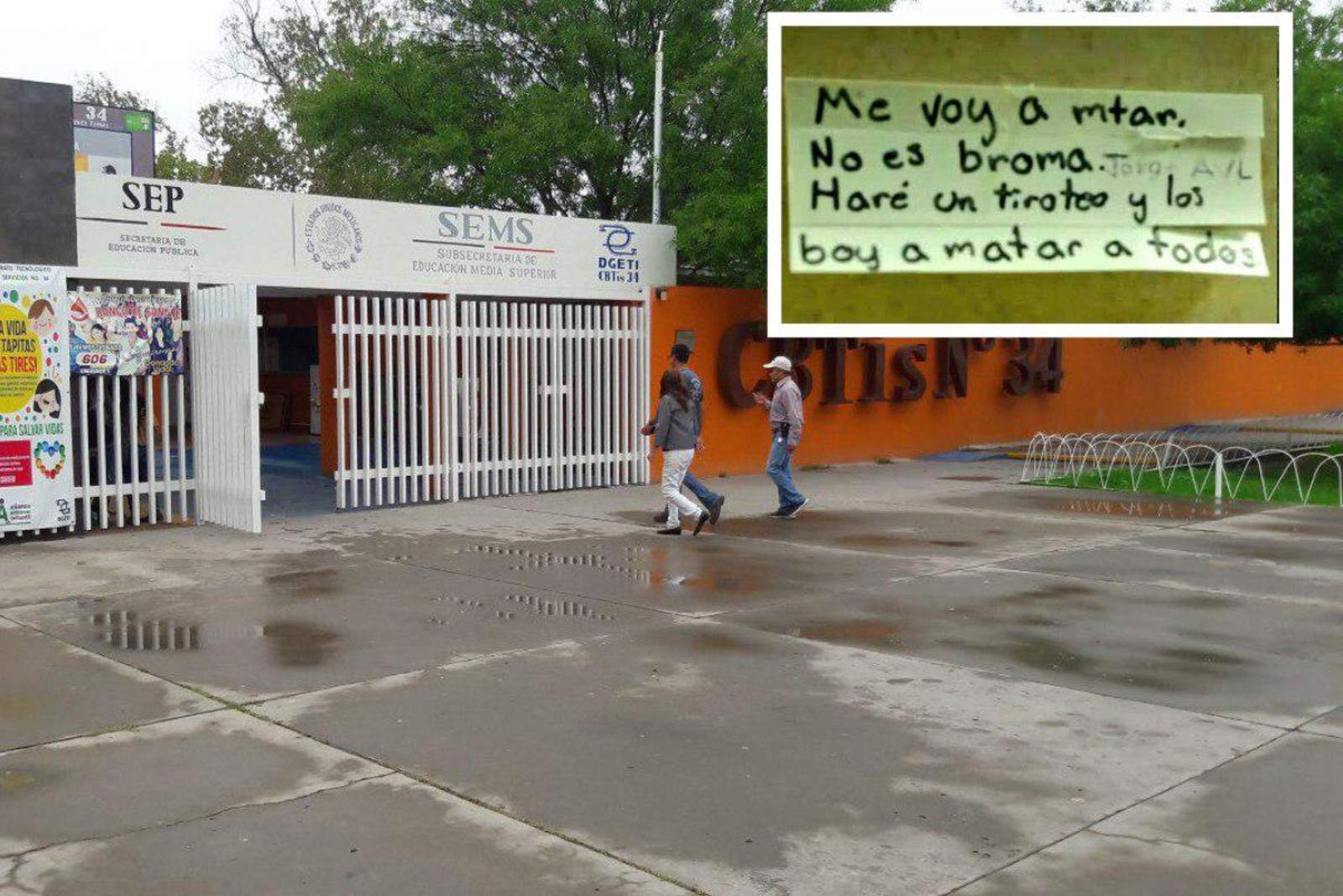 Suspenden clases en escuela de Piedras Negras por amenaza de tiroteo