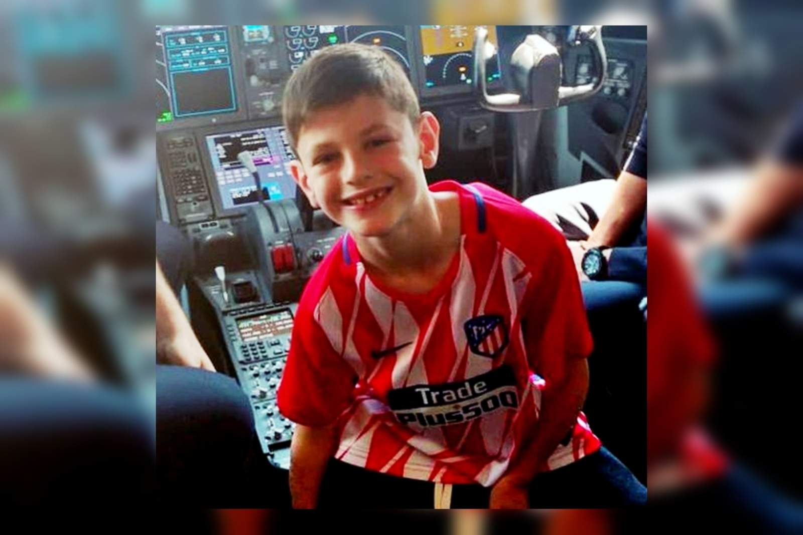 'Atleti' invita a niño argentino sin extremidades para su siguiente partido