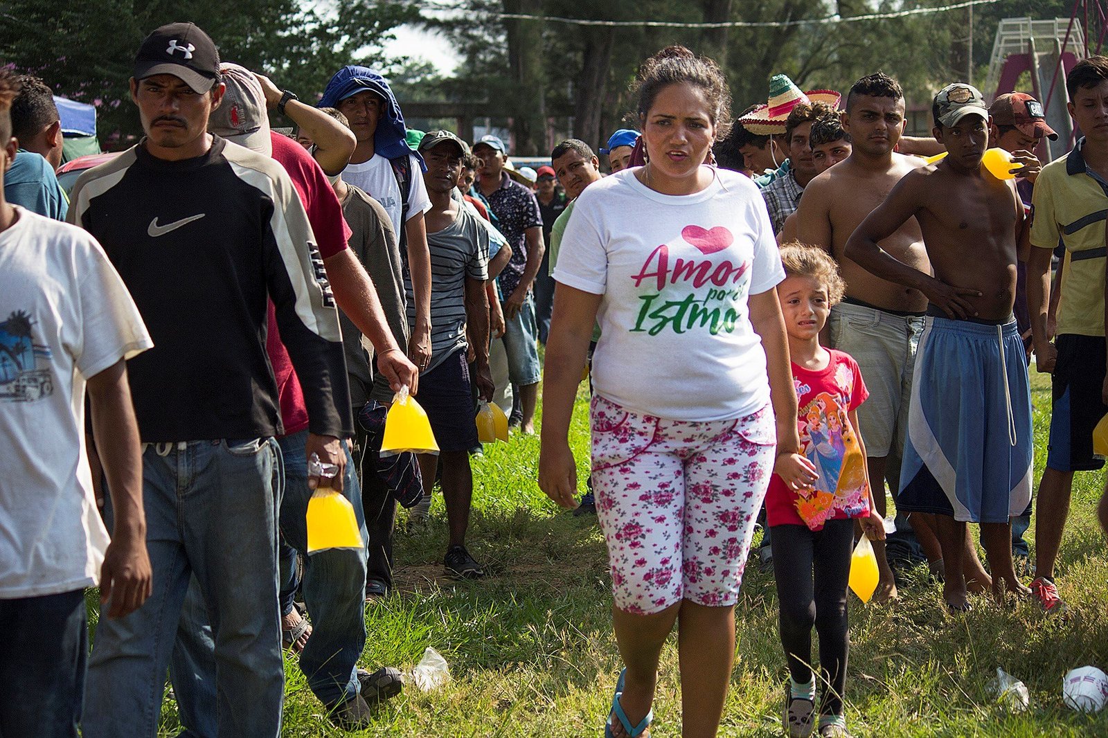 Ayuda. Activistas hondureños piden a la ONU dejar de estar cumpliendo 'ejercicios de mendicidad', les exigen ayuda 'real'. (EFE)