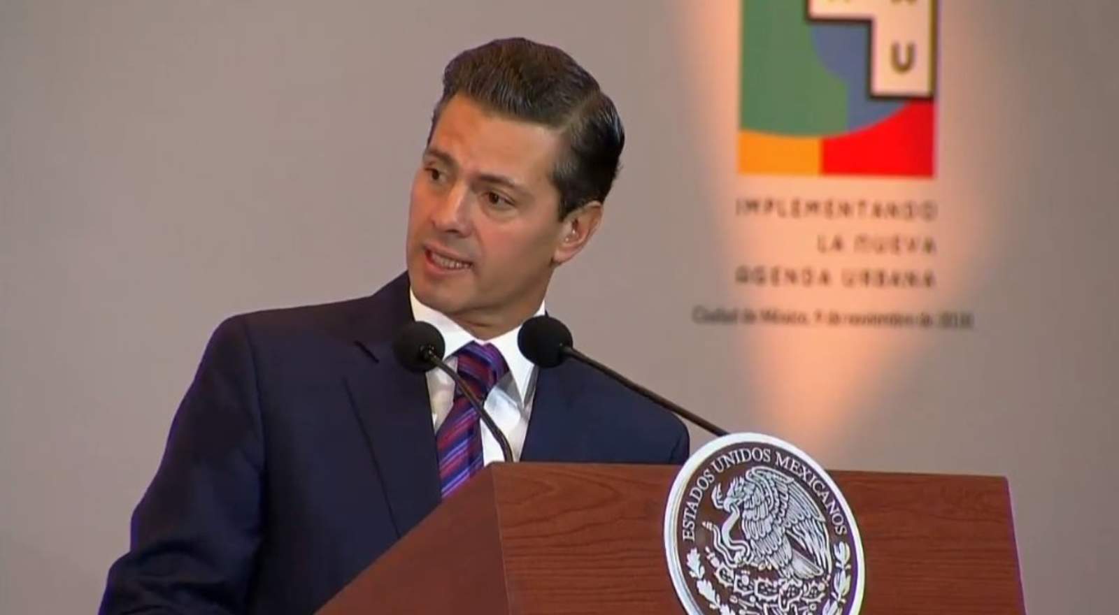 Peña Nieto sostuvo que a tres semanas de concluir su administración, entregará buenas cuentas en estabilidad económica, crecimiento económico y en el desarrollo social. (TWITTER)