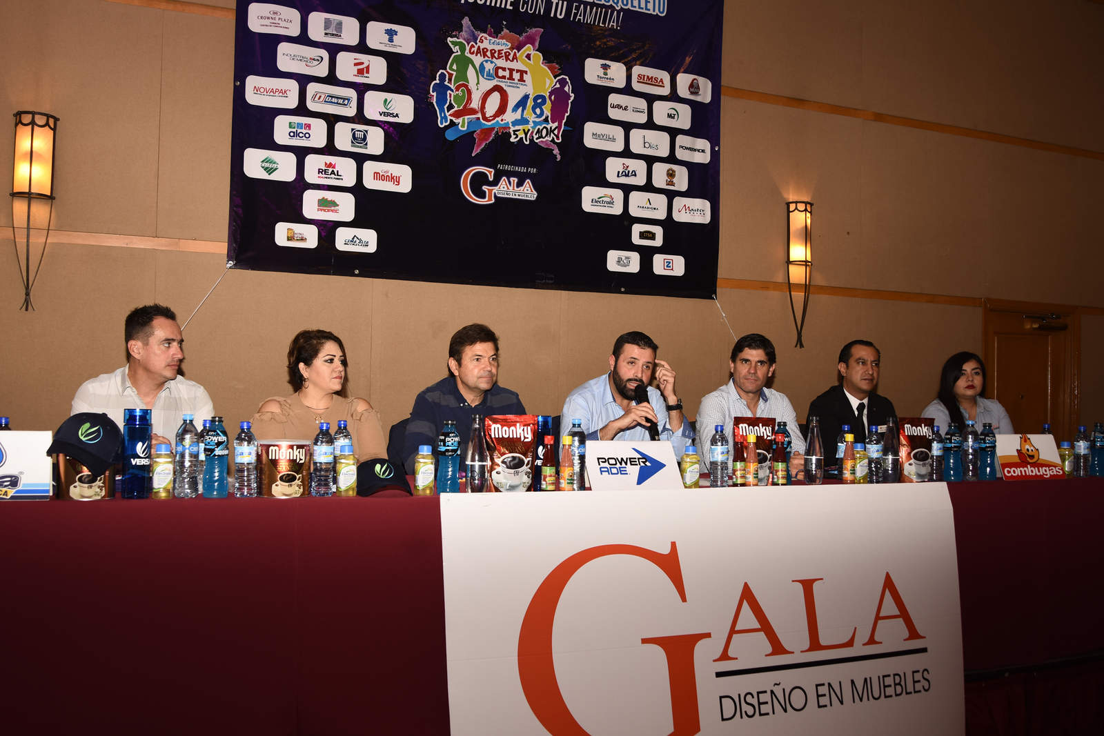 El anuncio corrió a cargo del Presidente de la CIT, Arturo Ortiz, quien se hizo acompañar de Mary Zavala, Miguel Ruiz Villalobos, Jennifer Fernández y José Antonio Sánchez. (JESÚS GALINDO)