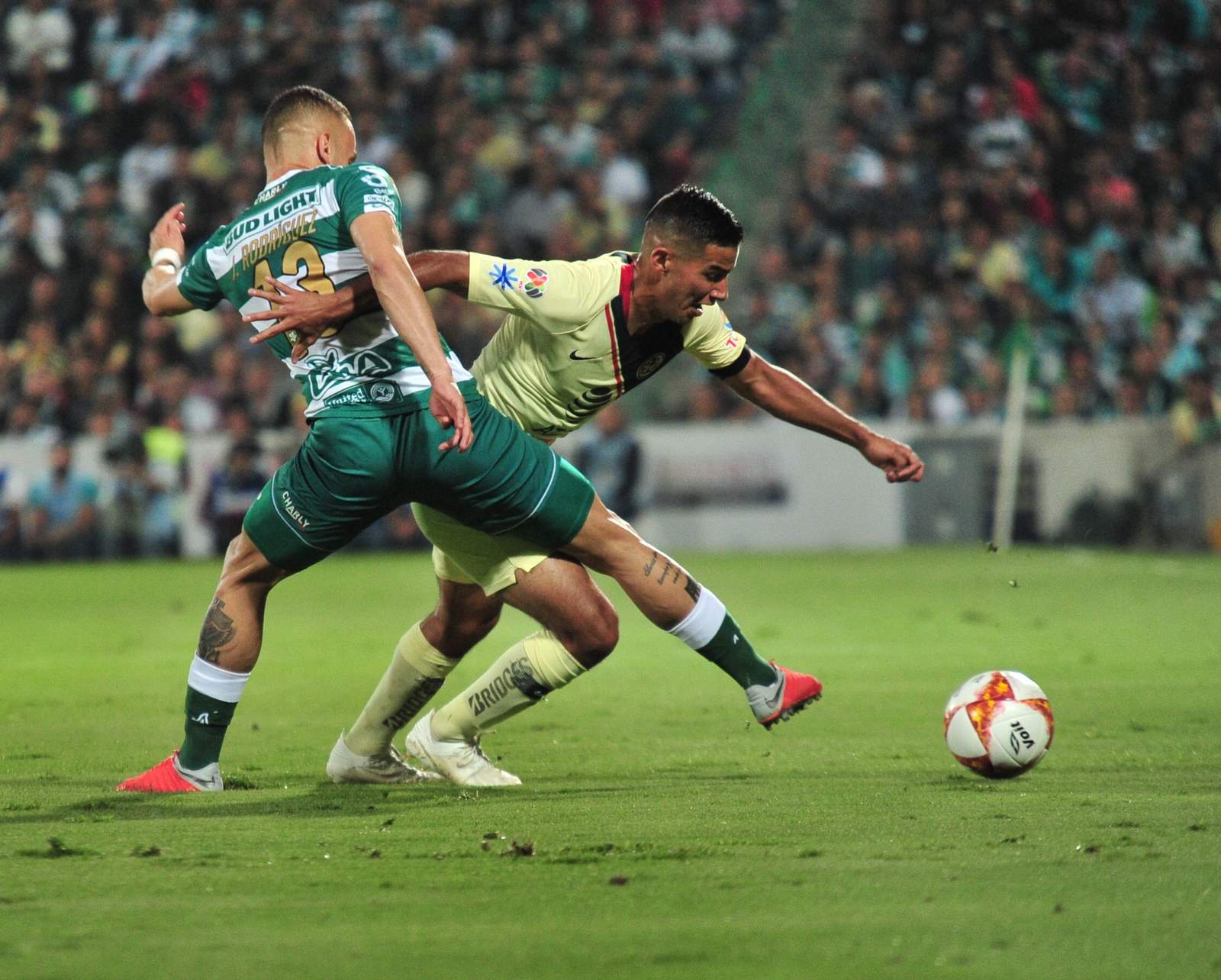 Santos disputa con América el partido de la Jornada 16.