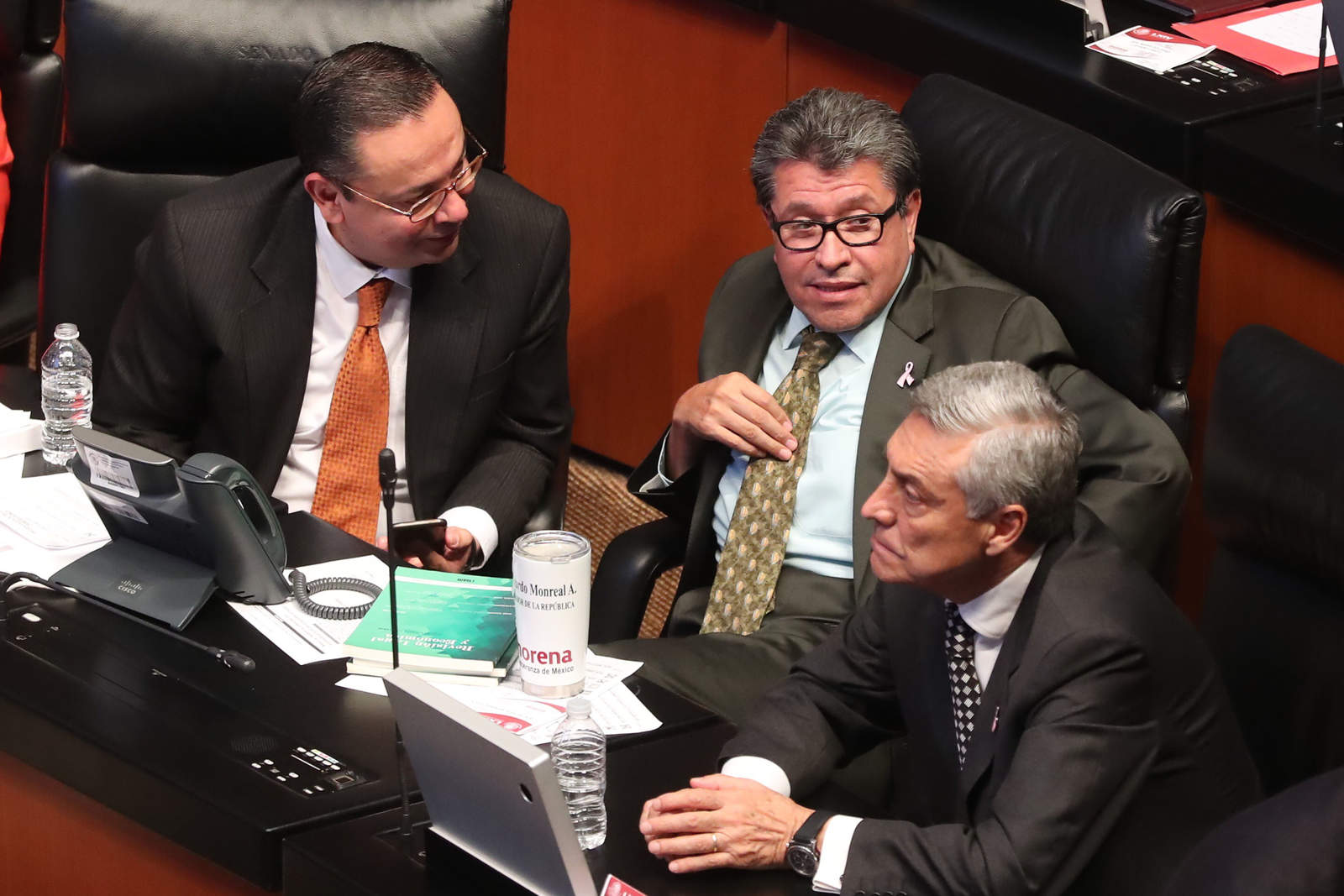 Senadores de Morena respaldan la iniciativa presentada por Ricardo Monreal. (ARCHIVO)