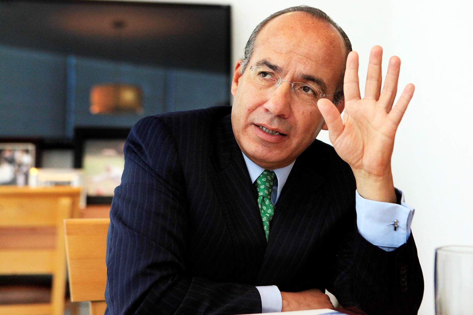 Felipe Calderón renunció ayer al partido que lo llevó a la Presidencia de México. (ARCHIVO) 