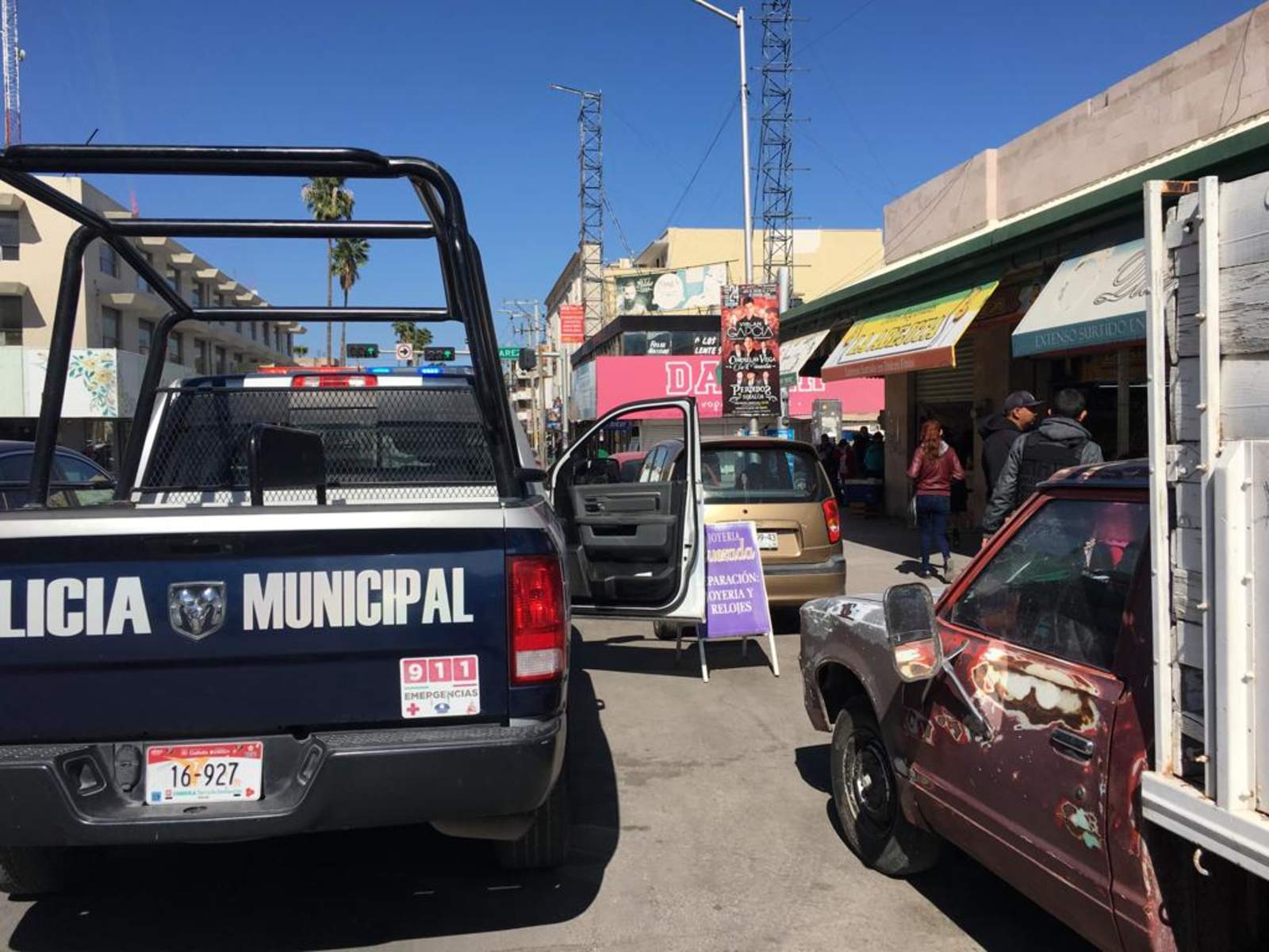 Los hechos ocurrieron en una joyería del Mercado Juárez de Torreón. (EL SIGLO DE TORREÓN) 