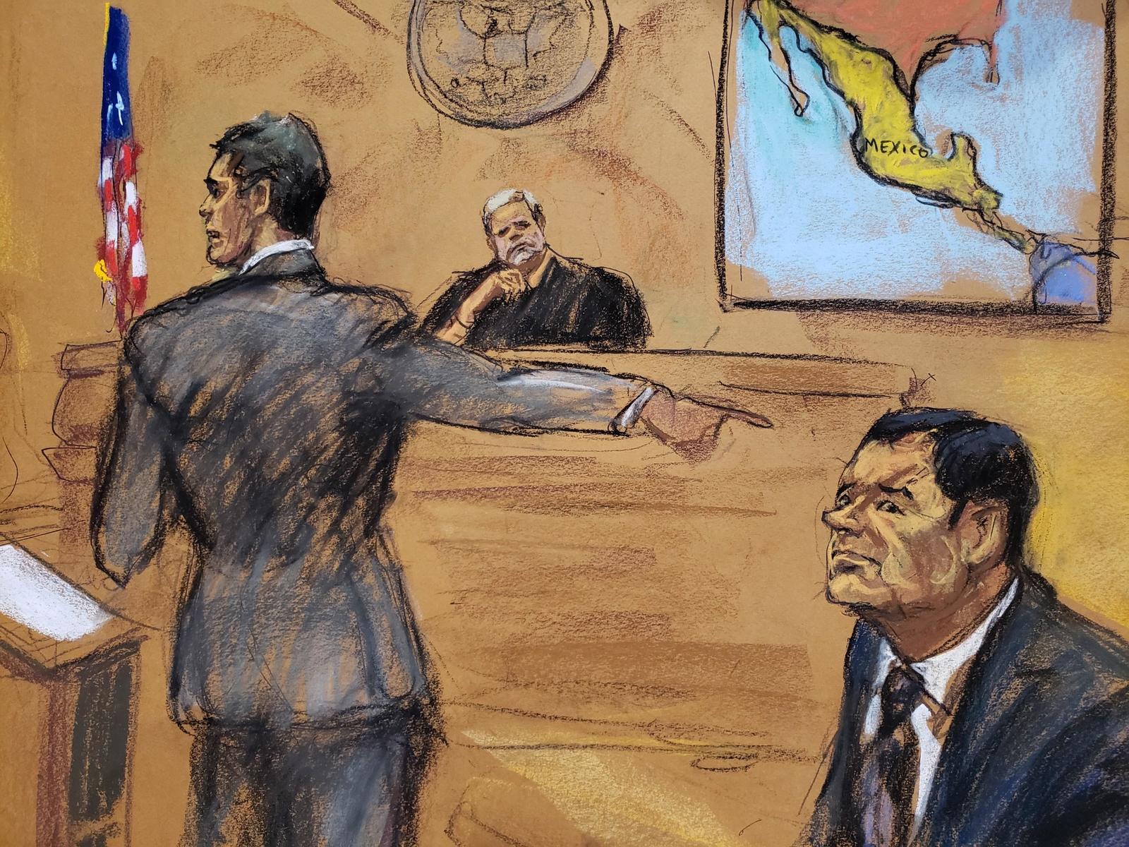 Salpican en juicio del 'Chapo' a Peña Nieto y Calderón