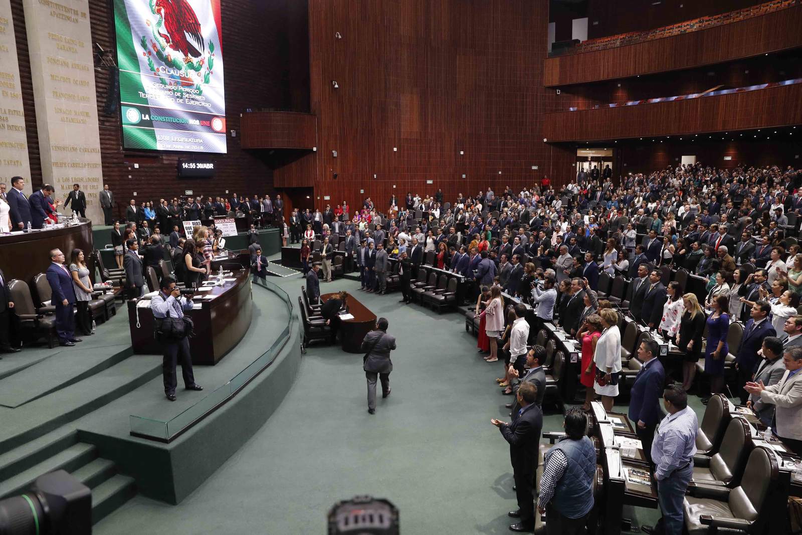 Los legisladores avalaron reformas a la Ley Orgánica de la Administración Pública Federal. (ARCHIVO) 