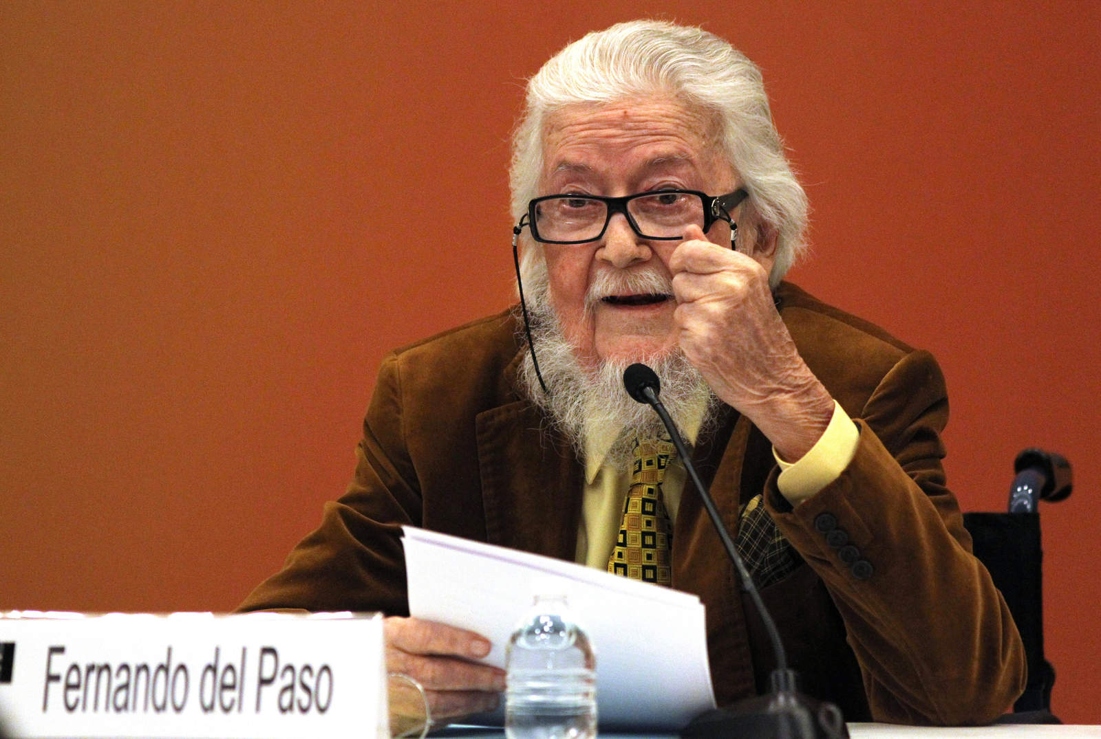 Fernando del Paso, uno de los mejores escritores mexicanos del siglo XX. (ARCHIVO)