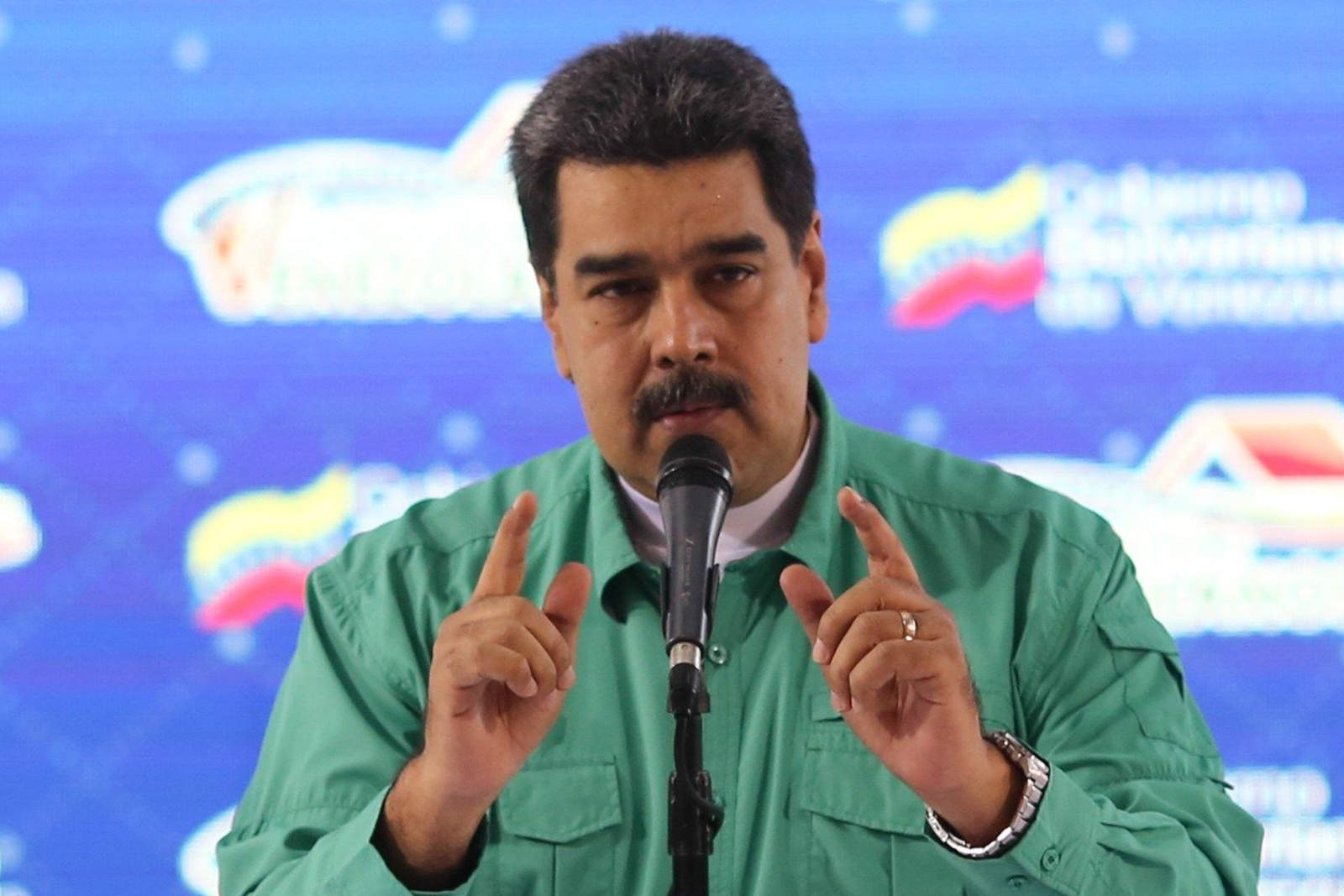 'Yo soy presidente de la república para hacer una revolución, para ser presidente de una revolución popular, ser un presidente del pueblo”, aseveró Maduro, quien indicó que se prepara para asumir un segundo mandato hasta 2025. (EFE)