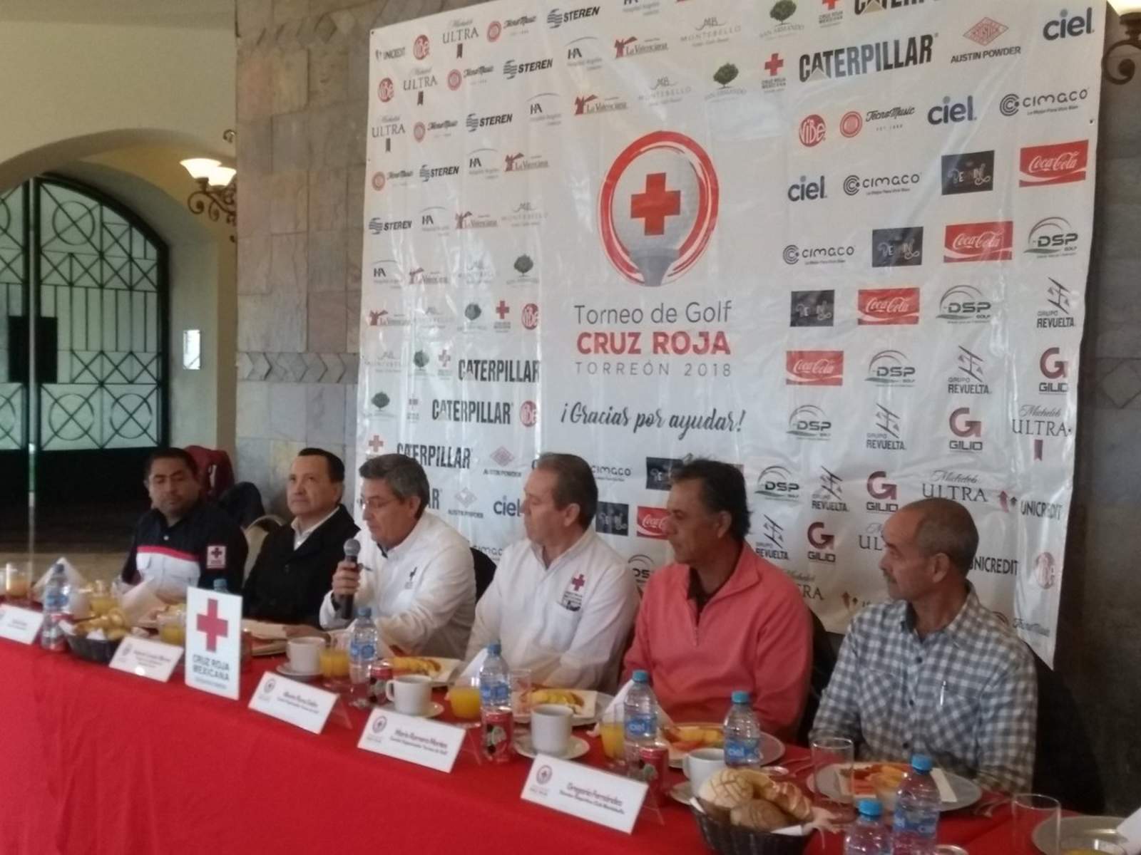 La Cruz Roja Torreon presentó su Torneo de Golf a realizarse el próximo viernes 23 de Noviembre en Montebello. (EL SIGLO DE TORREÓN)