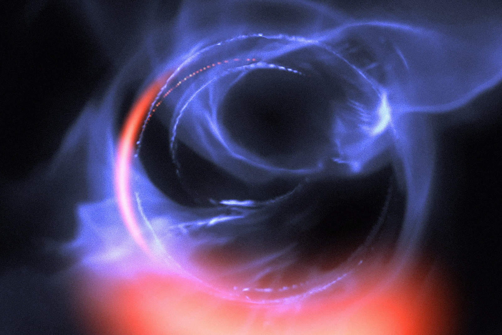 Relacionan choque de galaxias y voracidad de agujeros negros