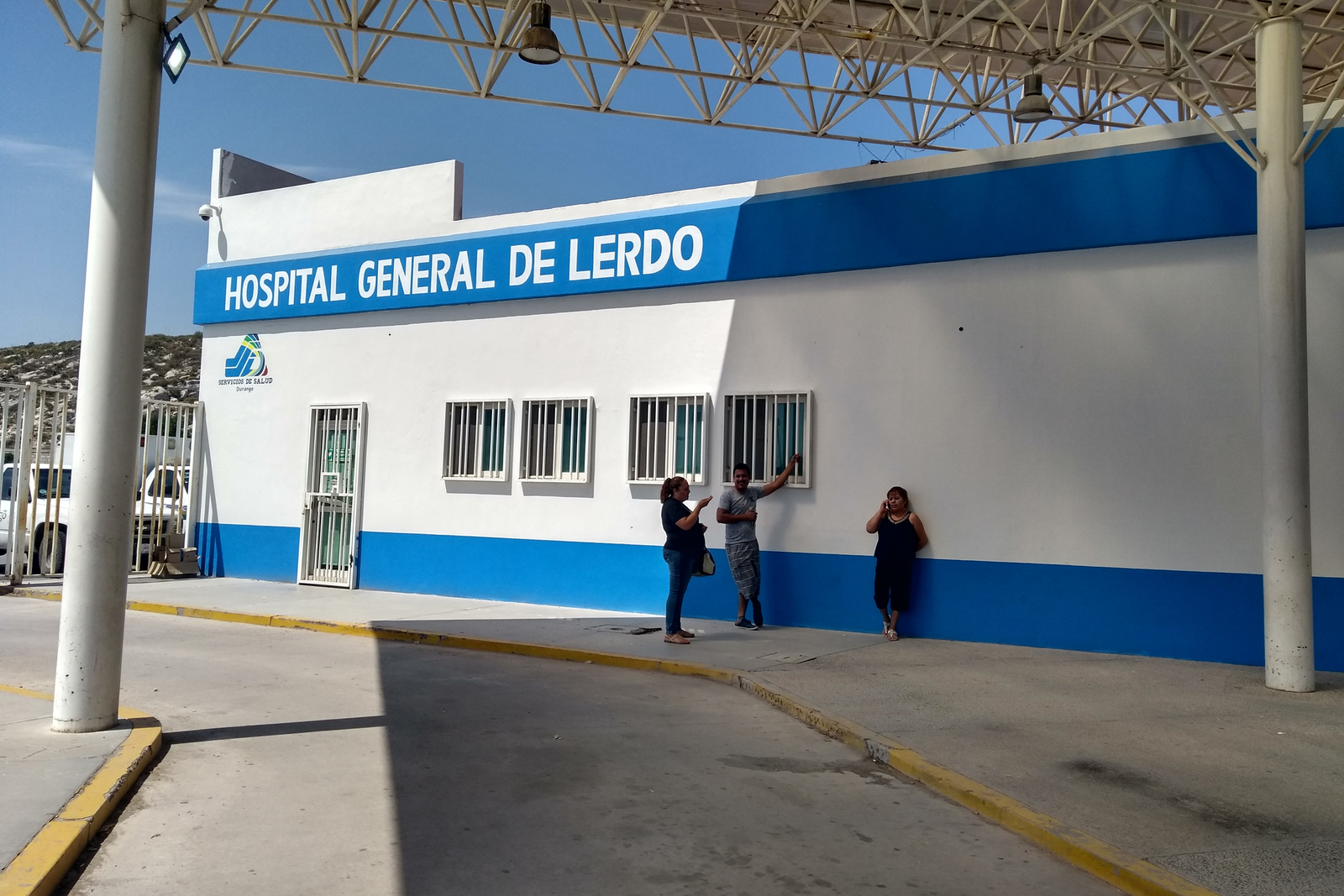 Herido. El lesionado terminó en el Hospital General de Lerdo, con una bala en el muslo derecho. (EL SIGLO DE TORREÓN)