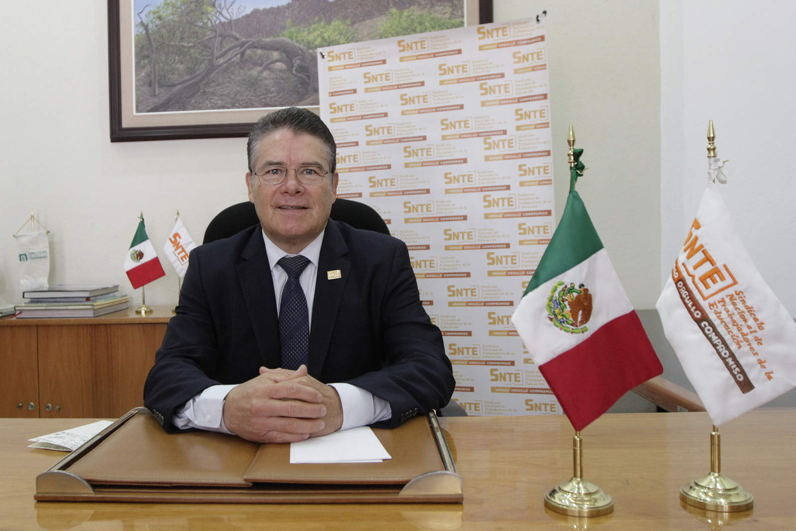 Reemplazo. Juan Díaz propuso que la figura de presidencia del SNTE sea reemplazada. (ARCHIVO) 