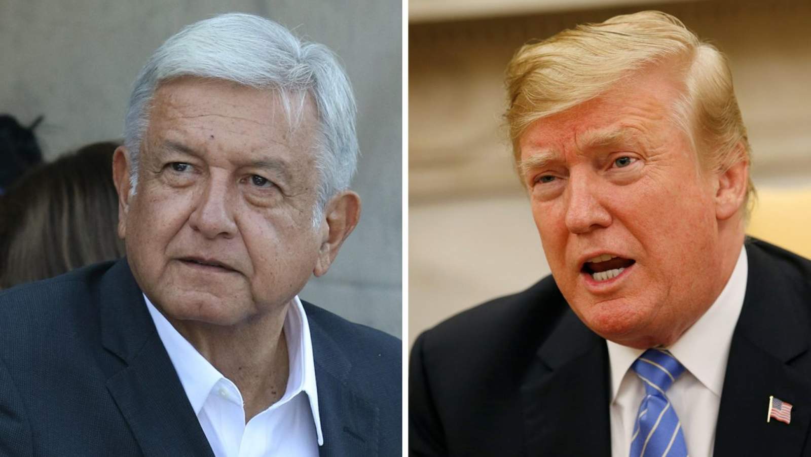 El acuerdo alcanzado entre Trump y López Obrador establece que cualquier persona llegada a la frontera sur de Estados Unidos a través de México deberá permanecer allí mientras se procesa su petición, de acuerdo con el diario. (ARCHIVO)