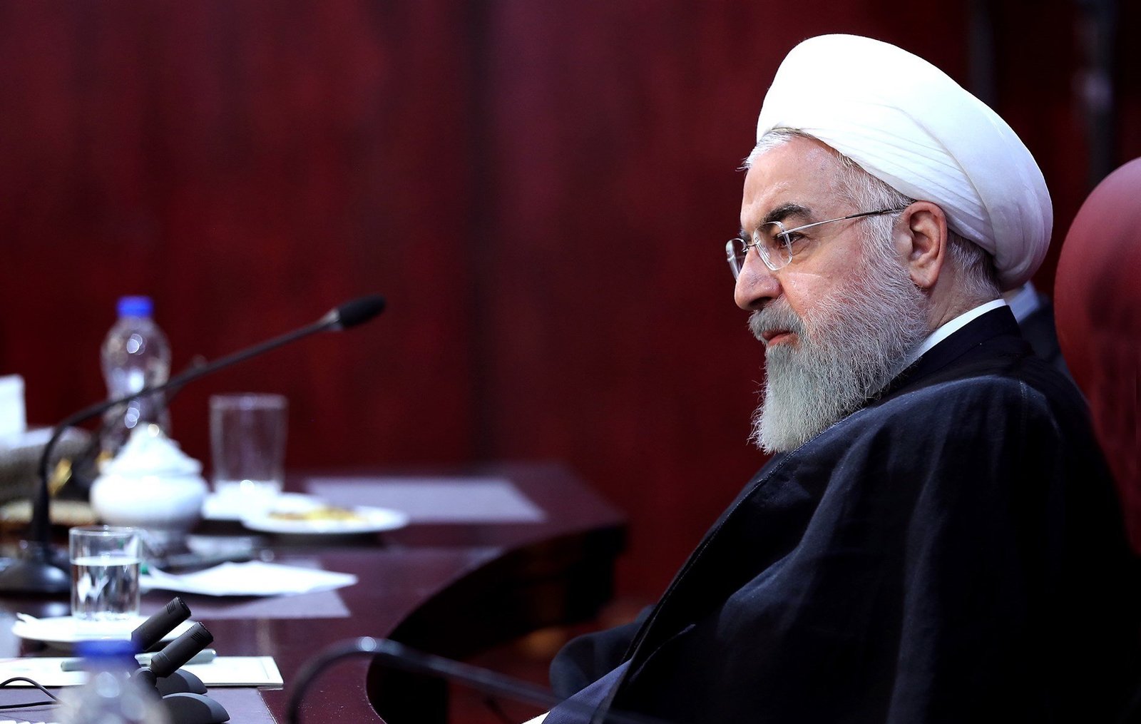Advierte. El presidente iraní, Hasan Rohaní, denunció ayer que EU quiere un sistema de 'esclavitud' en Oriente Medio.