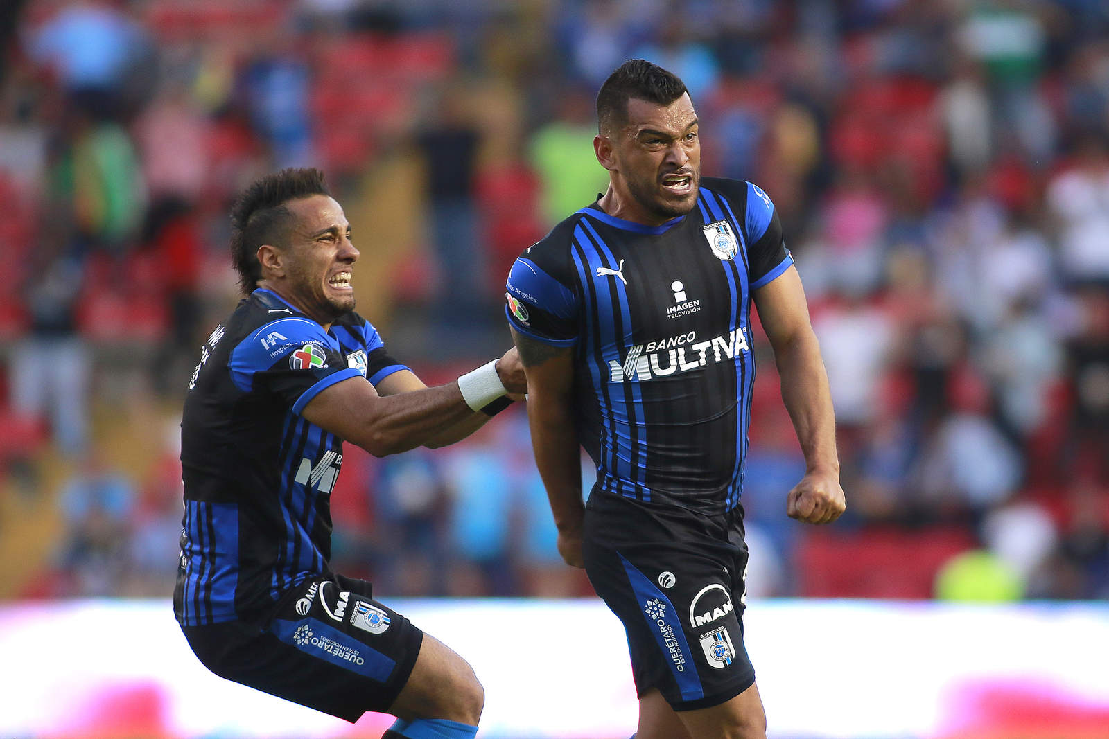 Miguel Samudio marcó el único gol de su equipo sobre los Rayos de Necaxa. (Jam Media)