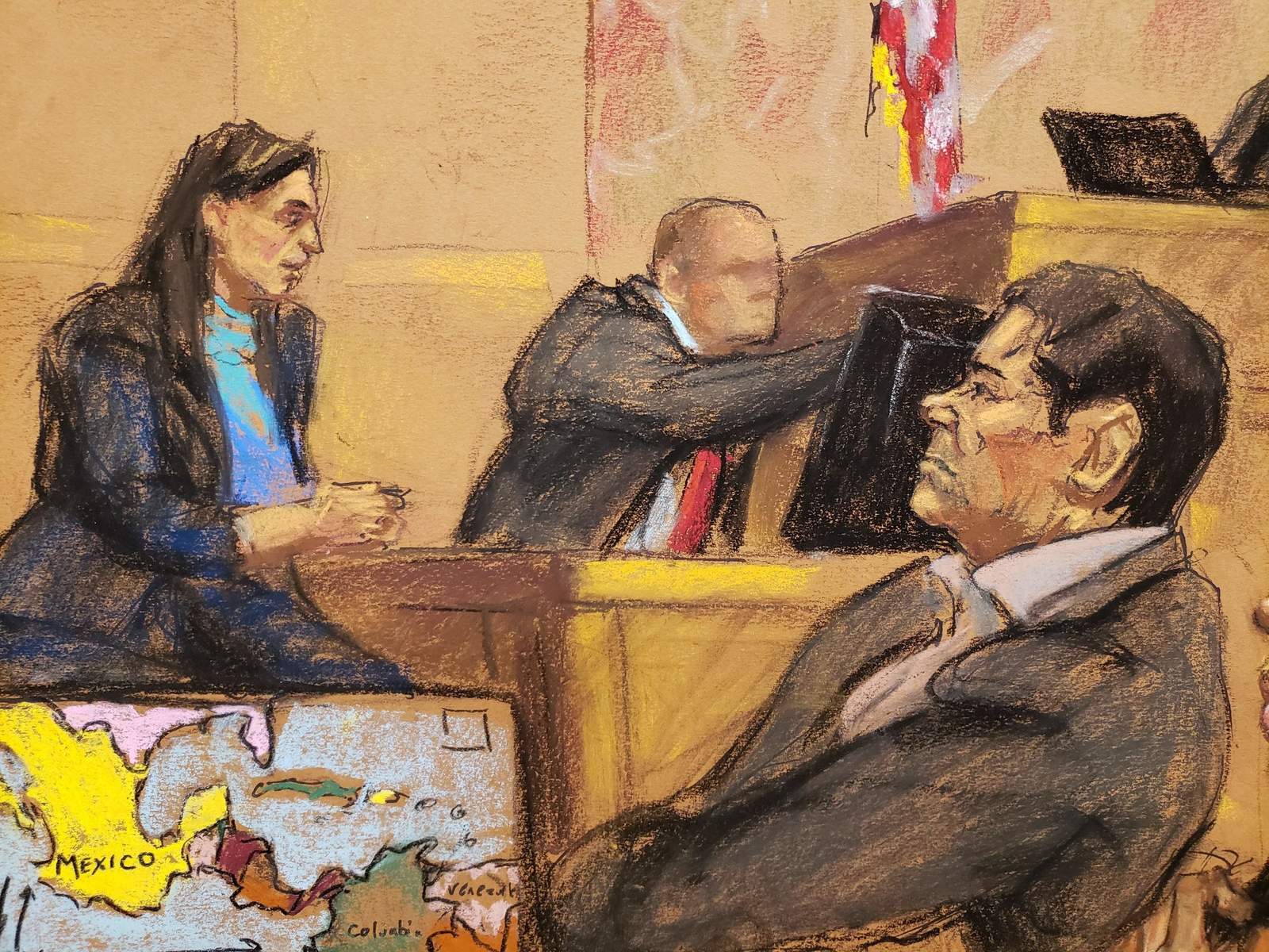 'El Gordo' detalla lujos de 'Chapo' en juicio. (ARCHIVO) 
