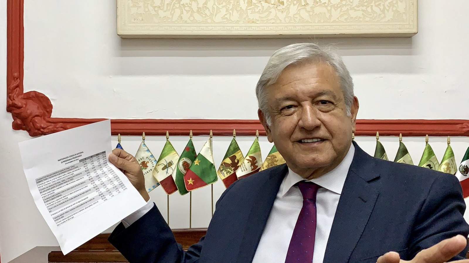 López Obrador asegura inversión a empresarios. (ESPECIAL)
